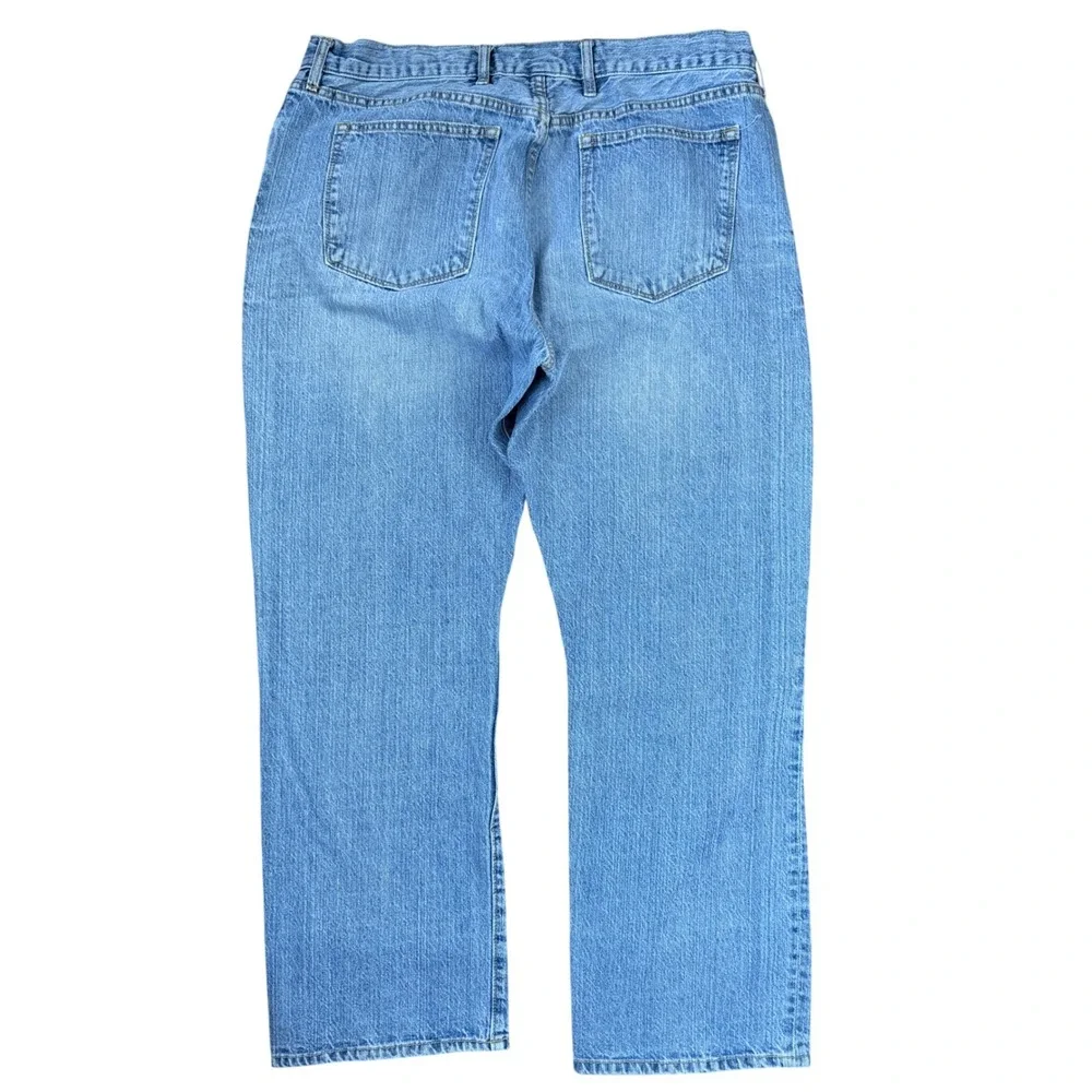 Gap Premium Easy Men's‎ Jeans Size 38x30 Light Wash Denim Classic Casual